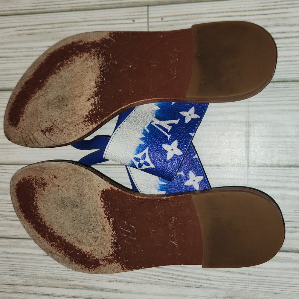 Louis Vuitton Escale Palma Flat Thong Sandals - Picture 2 of 5